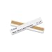 (Price/PK)Peel and Stick Repositionable Top-Load Label Holders, 1/2 x 3, Clear, 50/Pack