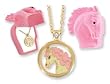 Pony Horse Pendant Necklace in Figural Gift Box