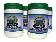 SPIRULINA POWDER 4lb (4 1lb jars)