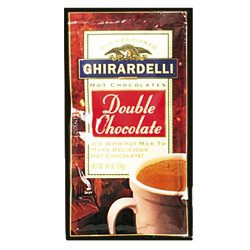 Ghirardelli Double Chocolate Hot Cocoa Packet~12 Pack by Ghirardelli
