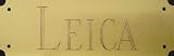 Hi Tech Building Doghouse Nameplate, Brass