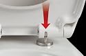 WOLTU Premium Duroplast WC-Sitz "Luxus" mit Absenkautomatik schwarz Soft Close