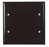 10 each: Cooper Wiring Two Gang Blank Plate (2137B-BOX)
