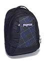 Jansport (Laptop-)Rucksack Essence Black/Queens Purple Dark Said Plaid