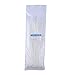eBoot 100 Pack 10 Inch Self-locking Zip Ties Nylon Cable Ties, White