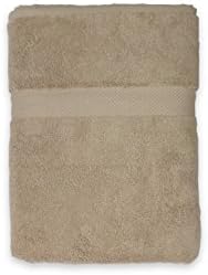 Turkish Luxury Linens 800 GSM Bath Towel, Taupe