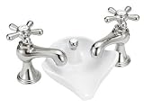 Bathroom Faucet by Belle Foret - N330 02 in Polished Nickel