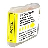 Brother LC51 Compatible Yellow Ink Cartridge for MFC 230C 240C 350C 440CN 465CN 3360C 5460CN 5860CN 665CW 685CW 845CW 885CW
