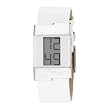 Kenneth Cole New York Women's KC2500 Digital White Leather Strap Watch