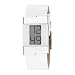 Kenneth Cole New York Women`s KC2500 Digital White Leather Strap Watch