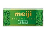 Meijis Popular Matcha Chocolate Bar - 	 RICH Matcha Green Tea Chocolate by Meiji