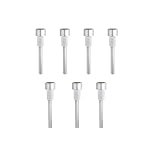 UPC 884617503174 product image for Solar LED Path Light Stainless Steel 7 Pack | upcitemdb.com