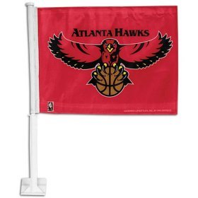 Atlanta Hawks - NBA Car Flag