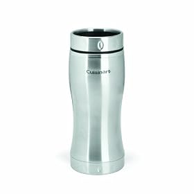 Cuisinart 14-Ounce Double Walled Travel Mug with Slide Lid