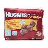Huggies Supreme Gentle Care Diapers Step 1, Jumbo Pack - 44/ Pack, 4 ea