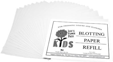 5x 7 Kids Press Blotting Paper Refill Sheets for Leaves &amp; Flowers (For Pressing Leaves &amp; Flowers)