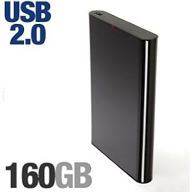 Hammer Storage morespace Portable Hard Drive - Hard drive - 160 GB - external - 2.5" - Hi-Speed USB