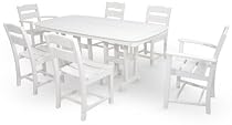 Big Sale Ivy Terrace IVS108-1-WH Classics 7-Piece Dining Set, White