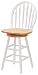 Windsor Swivel Stool, 24, Single, Rta By Winsome Wood