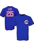 Chicago Cubs Derrek Lee Player Name Big and Tall Tee