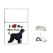 I Love My Afghan Hound Black Flip Top Lighter