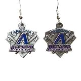 Arizona Diamondbacks Dangle Earrings - MLB Baseball Fan Shop Sports Team Merchandise