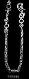 travis walker/トラヴィスワーカー ウォレットチェーン Thunder Hook with 3 Griffins DC Ring and Roller Cross Links Wallet Chain Griffin