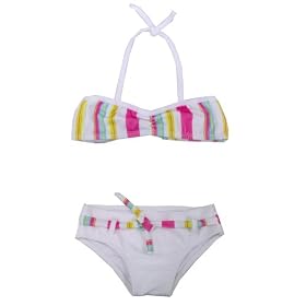 Girls Brazilian Joana Joao Bikini Stripes