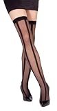 Wide Striped Thigh Highs - Adult Std.