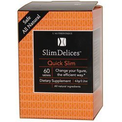 SlimDelices Quick Slim 60 Tablets DOUBLE PACK = 120 Tablets, Expiration Date 01/2010