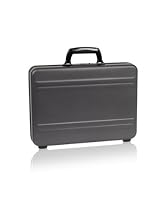 Zero Halliburton Aluminum 3" Gun Metal Slimline Attache