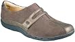 Clarks Womens Unstructured Fog Chocolate Slip-Ons