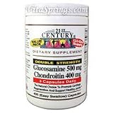 Glucosamine & Chondroitin Double Strength 400 Capsules, 21st Century