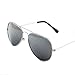 Goson Men PU Leather Satchel iPad Messenger Bag Shoulder Organizer Bundle with Aviator Sunglasses Brow