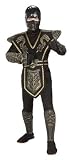 Deluxe Gold Dragon Ninja Kids Costume Medium