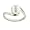 Sterling Silver White Freshwater Cultured Pearl Ring (5.5-6mm), Size 8