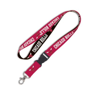 CHICAGO BULLS OFFICIAL LOGO LANYARD KEYCHAIN