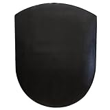 Office Chair Mat 39x49" Black for Carpet Floor w/Cleats