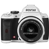 Pentax K-r 12.4 MP Digital SLR Camera with 3.0-Inch LCD and 18-55mm f/3.5-5.6 Lens (White)