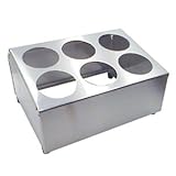 IMAGE OF FLATWARE CYLINDER SS 6-C, EA, 16-0003 MISC IMPORTS DISH RACKS AND DOLLI