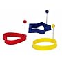 Trudeau 0996537 S/ Silicone Egg and Pancake Ring Set