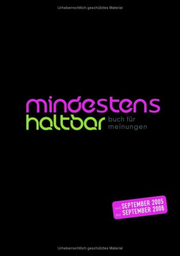 mindestens haltbar von september 2005 bis september 2006