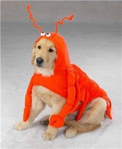Pet Costume Lobster Paws Small
