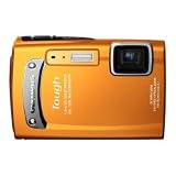 OLYMPUS �h���f�W�^���J���� TOUGH TG-310 �I�����W 3m�h�� 1.5m�ϗ����Ռ� -10���ϒቷ 1400����f 3.6�{���w�Y�[�� 2.7�^�t�� TG-310 ORG