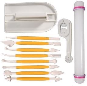 TribalSensation® 11 Pcs Cake Decorating Equipment Tools Modelling Set - Sugarcraft