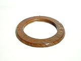 Artisans De Gourma Rarhous - Miroir Rond Cuir 20Cm