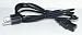 Power Cord, US, Black, 3 PRONG, 2M