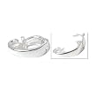 Pearl Clasp Enhancer Sterling Silver Bead Dangle 9mm