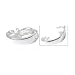 Pearl Clasp Enhancer Sterling Silver Bead Dangle 9mm