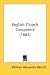 English Church Composers (1882)